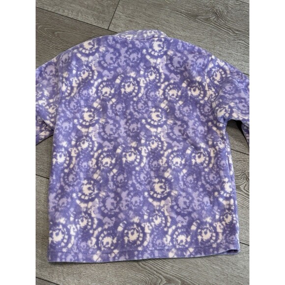 Eddie Bauer Girls Youth Jacket Violet Tulip Pattern Winter Size L 14/16 - Picture 5 of 5